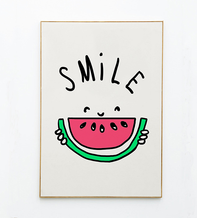 Sticker smiley – mathilde cabanas